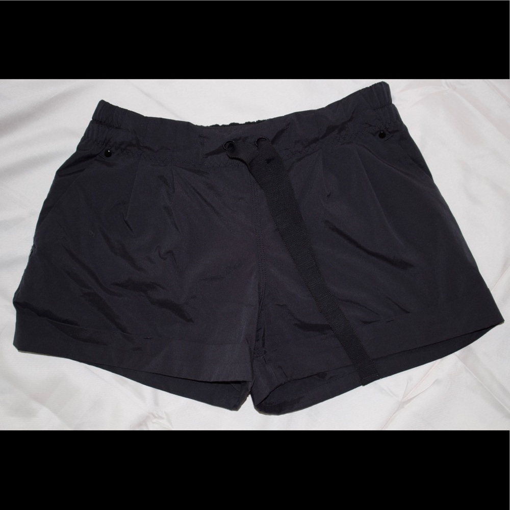 Black lulu lemon shorts